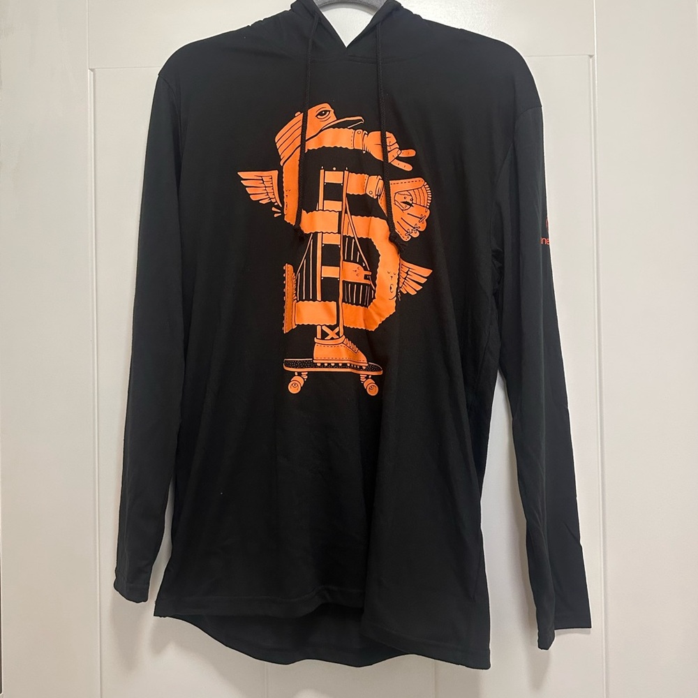 San Francisco Giants Men’s Medium Hooded Longsleeve